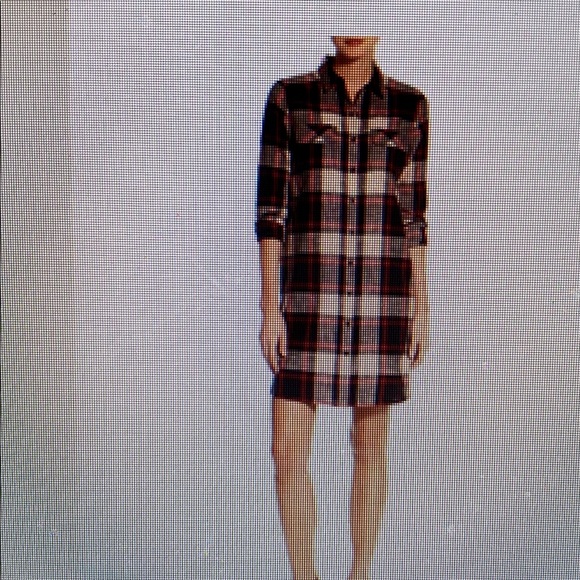 Caslon Dresses & Skirts - Caslon Plaid Shirt Dress